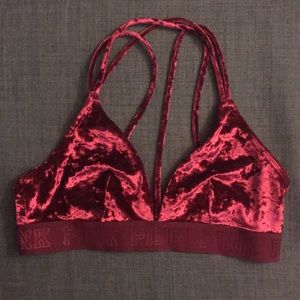VS PINK strappy back bralette